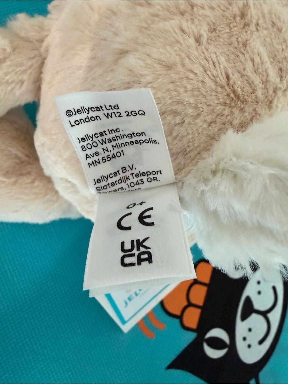 Jellycat Bashful Bunny Junior Soft Toy China-only edition - Picture 6 of 10